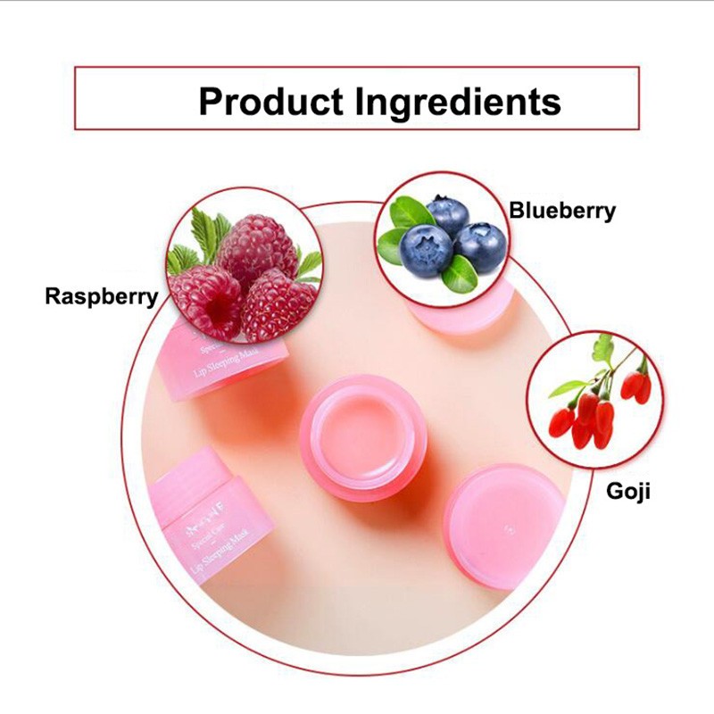 Корейская увлажняющая маска для губ, маска для сна, увлажняющий уход за ночным сном, бальзам для губ, розовый крем для губ, питает и защищает