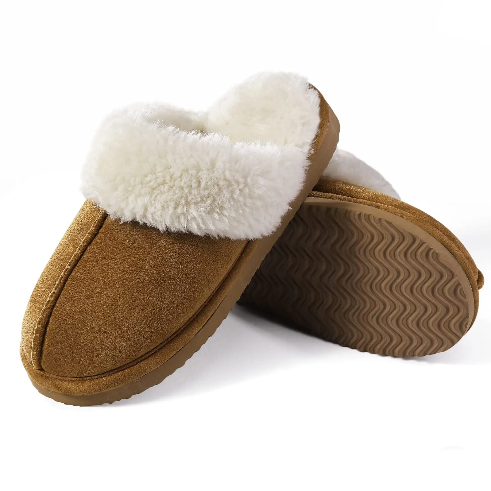 Slippers Crestar Womens Fuzzy Memory Foam Fluffy Winter House Shoes Indoor and Outdoor Lovers Warm With Good Wrapping 231110