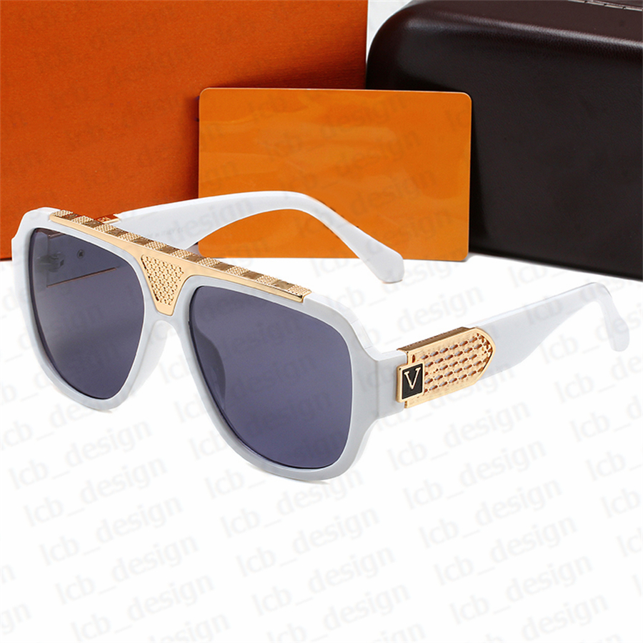 Designer Sunglass Fashion Sunglasses Luxury Flowers Lens Women Men Sun glass Goggle Adumbral 5 Color Option Eyeglasses Driving AAA Quality