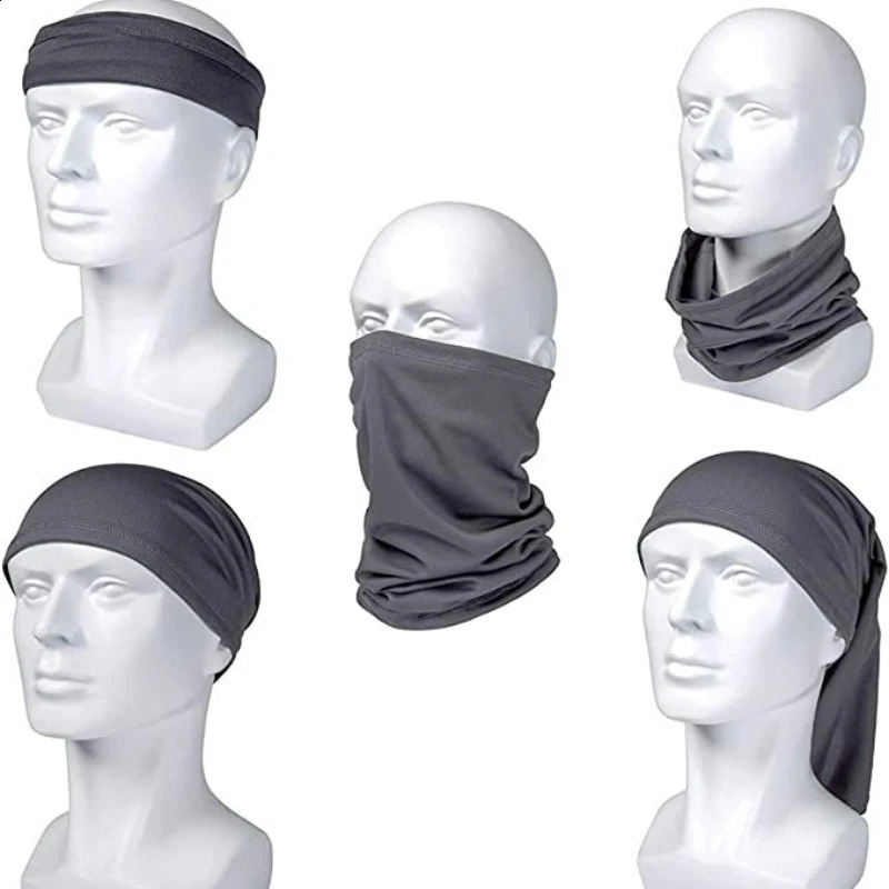 Tampas de ciclismo Máscaras Máscara de equitação Polainas de pescoço Babadores respiráveis Capa facial Bandana Máscara Cachecol respirável Sol à prova de poeira para ciclismo Corrida Pesca Hikin 231109