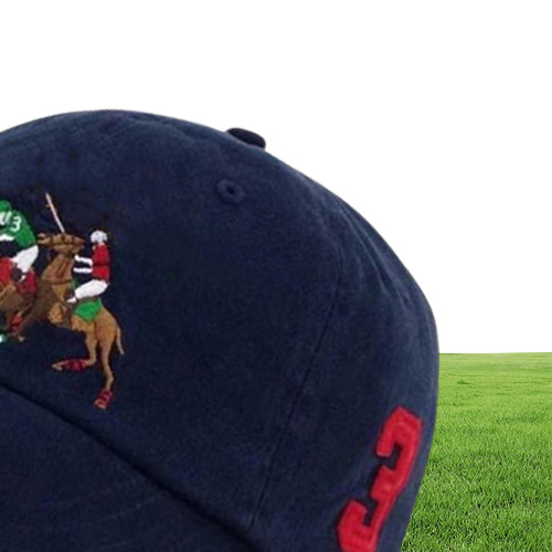 2021 Polo Caps Luksusowe projektanci Tato Hat Baseball Cap dla mężczyzn i kobiet znane marki bawełniane czaszki sport golfowy Sun2658152