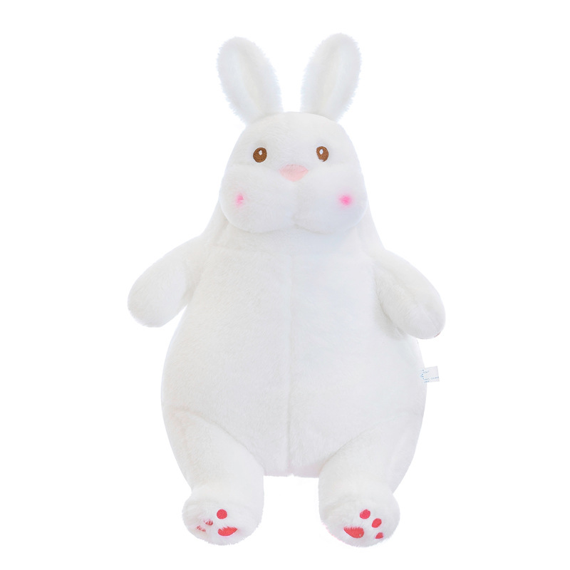 Netizen – grand lapin blanc paresseux, jouet en peluche, pause déjeuner, oreiller d'intérieur, cadeau de saint-valentin pour fille, vente en gros, nouvelle collection 2023