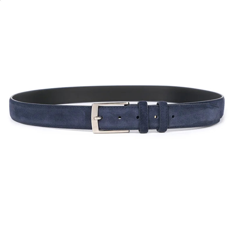 Ceintures Style marque de mode Welour ceinture en cuir véritable pour Jeans ceinture en cuir hommes ceintures de luxe en daim sangles de ceinture 231109