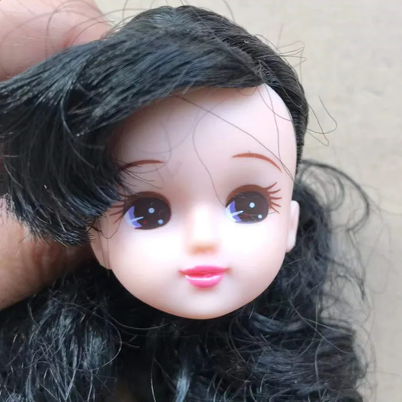 Bonecas originais jenny licca boneca cabeças bonito menina colorido cabelo longo diy vestir figuras presentes brinquedos 231109