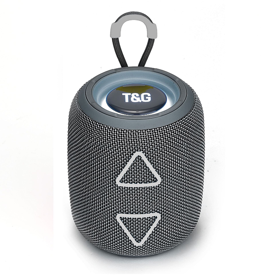 Yeni TG655 Taşınabilir Bluetooth Hoparlör Kablosuz Hoparlörler LED 1200mAH Su Geçirmez Mini Bas Sütun Boombox Aux TF BT Hoparlör