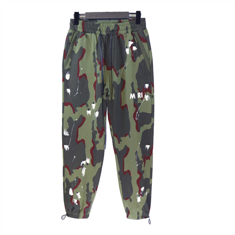 Survêtement à capuche pour hommes Designer Palm Survêtement Designer AM Angel Camo Lettre Survêtement Jogging Pantalons décontractés TracksuitS-XL