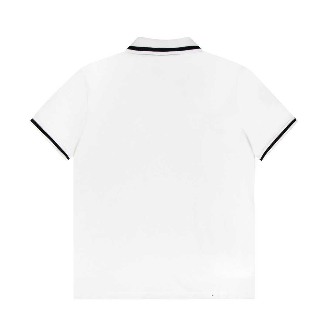 Camisa de camisa de designer feminina camisa de traje alta versão alta do produto da moda Luojia bloqueio de cores criptografia tongugnic amantes de costela solar pólo casual solto para homens