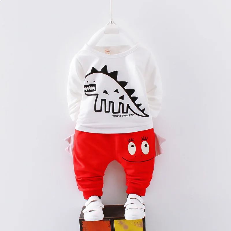 Kleidung Sets Herbst Winter Baby Jungen Kleidung Kleinkind Cartoon Baumwolle Anzüge Infant 3 stücke Outfits für Jungen 231109
