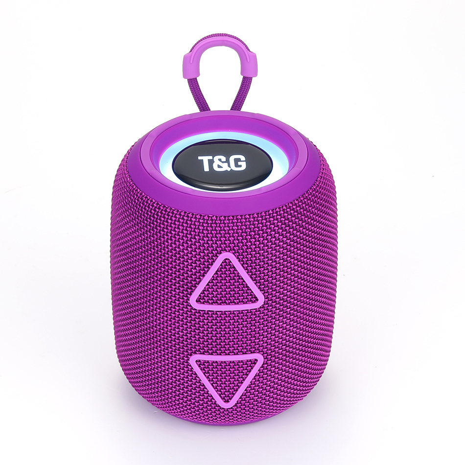 New TG655 Portable Bluetooth Speaker Wireless Speakers LED 1200mAh Waterproof Mini Bass Column Boombox AUX TF BT Loudspeaker