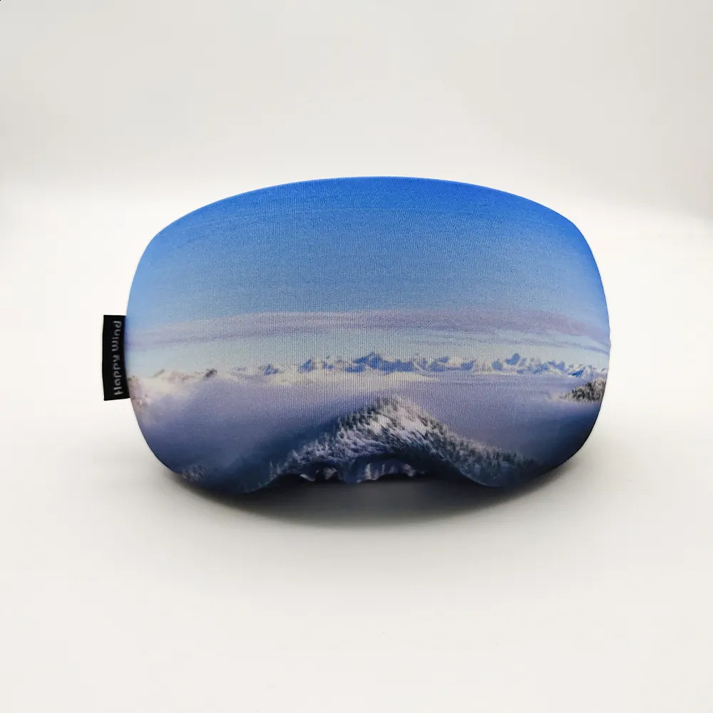 Gafas de esquí Fundas para gafas de esquí clásicas Fundas para gafas de esquí a prueba de arañazos Protector de gafas de snowboard Equipo de protección deportivo elástico 231109