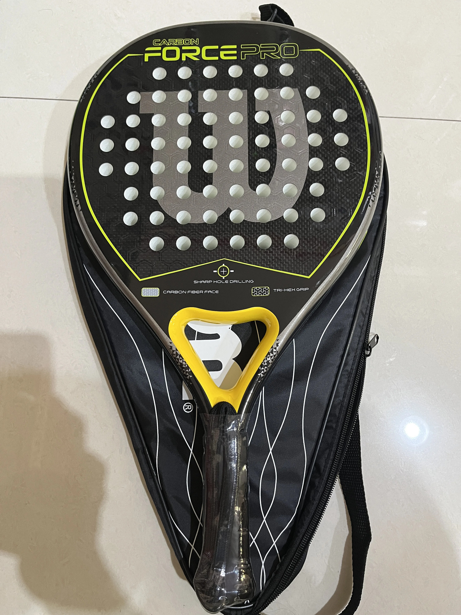 Racchette da tennis Racchetta da tennis paddle Professionale Soft Face Fibra di carbonio Soft EVA Face Paddle Tennis Attrezzatura racchetta sportiva con copertura 231109