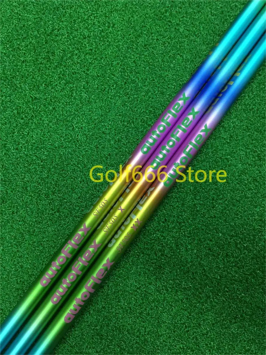 Teste delle mazze Golf Drive Shaft Colore Autoflex SF505x SF505 SF505xx Manicotto e impugnatura flessibili in legno di grafite 231109