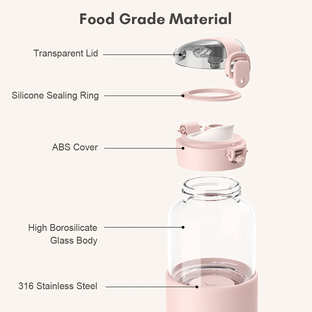 Stérilisateurs Chauffe-biberons # JR01 Chauffe-eau portable pour préparations pour bébés Capacité de 300 ml Contrôle précis de la température Chauffe-eau sans fil Bouilloire électrique 231109