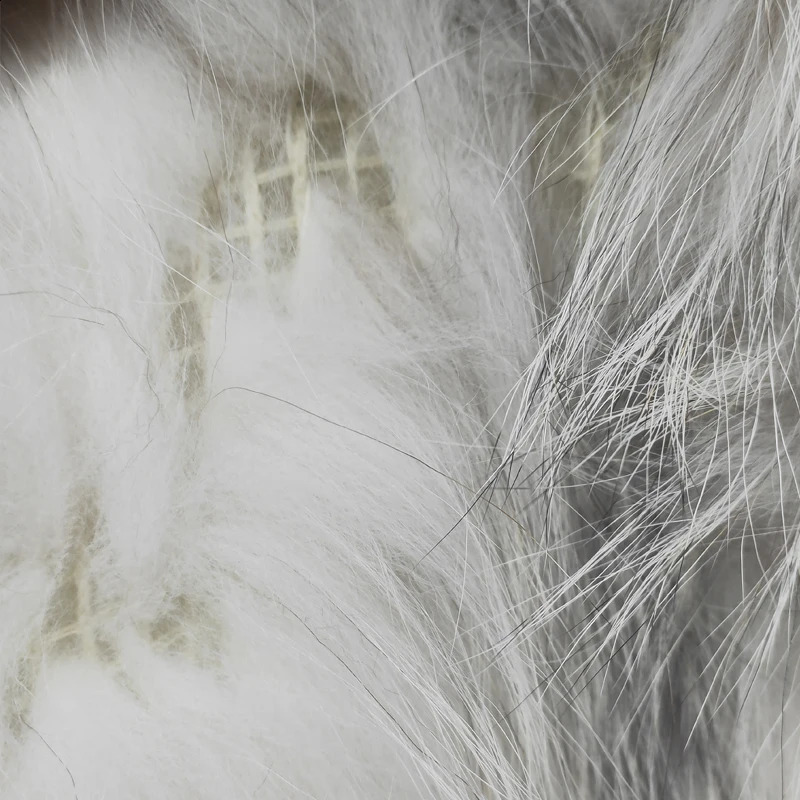 女性用毛皮のフェイクスタイルキャップ付きの天然ニットコート女性の本物の毛皮輸入高品質のファッショナブルなエレガントで暖かい231109