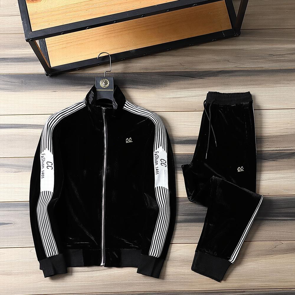 Designers New Mens Tracksuits Fashion Brand Men Suit Spring Autumn Men's Two-Piece Sportswear Casual Style SuitsM-XXXL