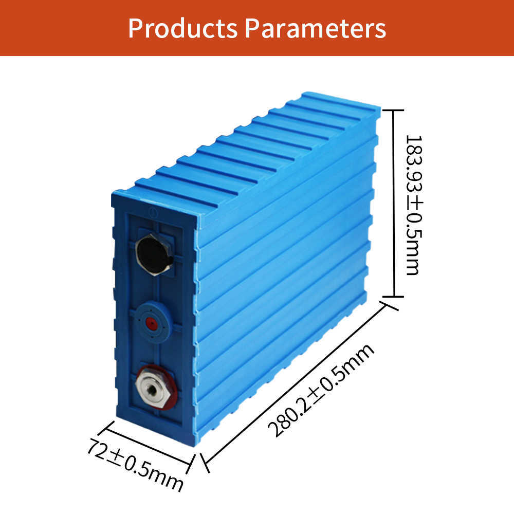 200AH Lifepo4 Batterie 190AH wiederaufladbare Lithium-Eisen-Phosphat-Batterie DIY 12V 24V 48V Solarzelle für Golfwagen EV