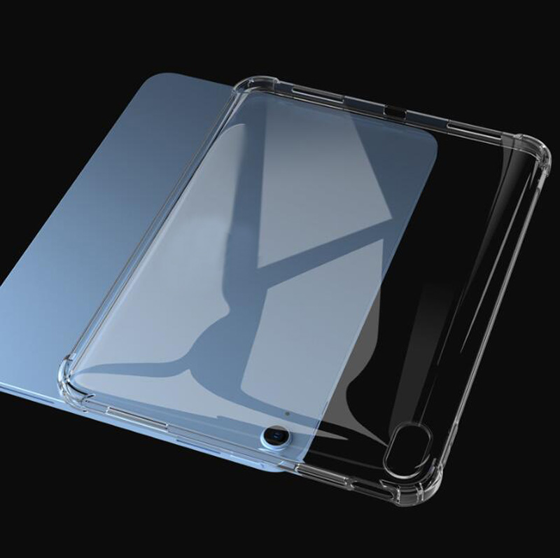 Transparent shockprof Cases for mini 1/2/3/4/5/6 10.2 10.5 9.7 11 10.9 10 Crystal Clear TPU Silicone Protective back Cover