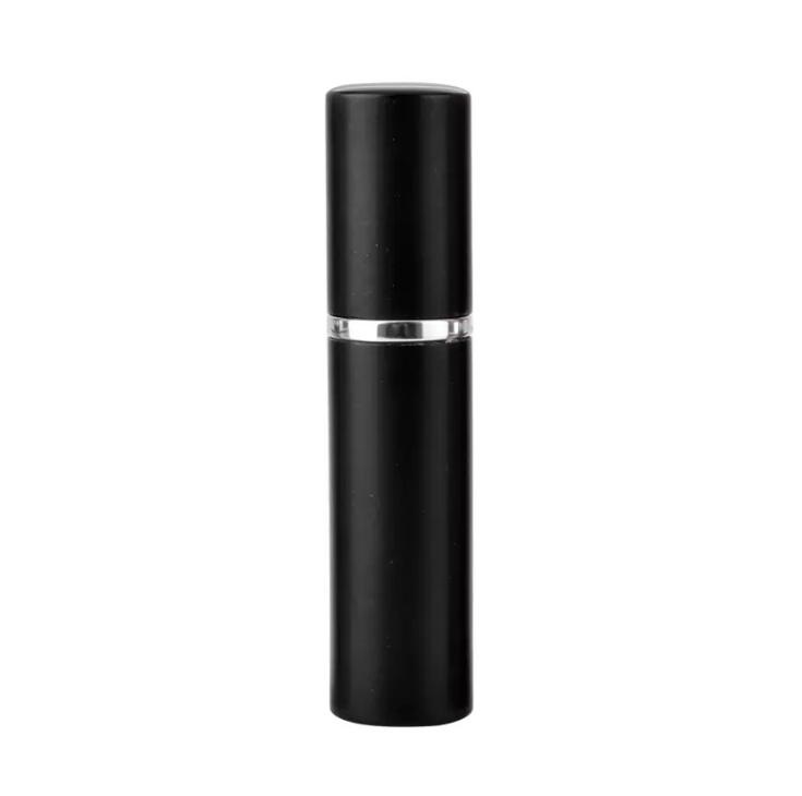 5 ml Portabla påfyllningsbar glasparfymflaska Aluminum parfym Bottlealuminum Spray Parfym Atomizer reseflaskor