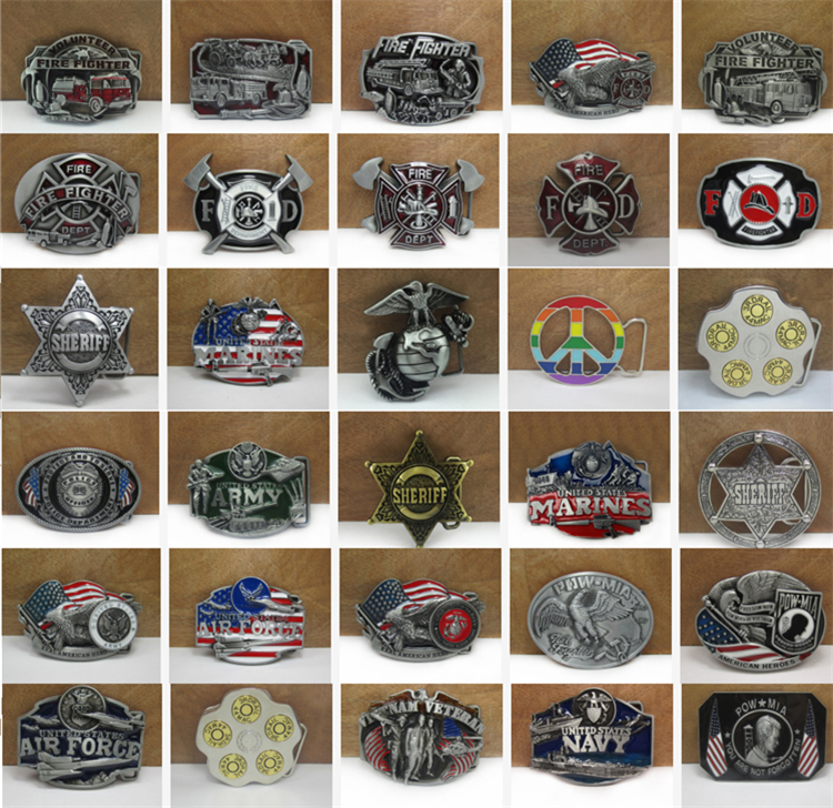 Moda Kemerler Bucklesamerican Flags Eagle Erkek Kemer Tepeleri Vintage Kafatası Çapraz Yıldız Bayrağı Dikdörtgen BeltbuckLec009