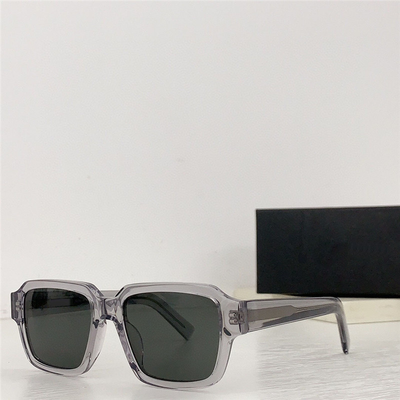 Occhiali da sole a forma quadrata dal nuovo design alla moda 02Z-F montatura classica in acetato moderno stile popolare versatile occhiali protettivi uv400 esterni