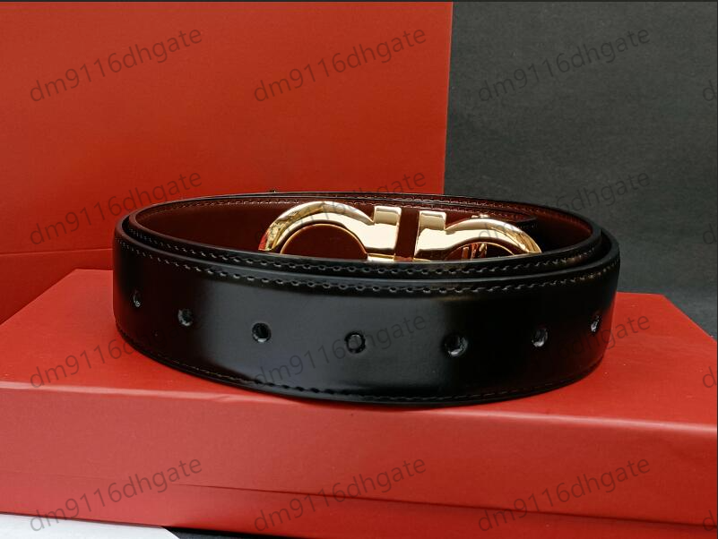2023 Smooth leather belt luxury belts designer for men big buckle male chastity top fashion mens whole300d