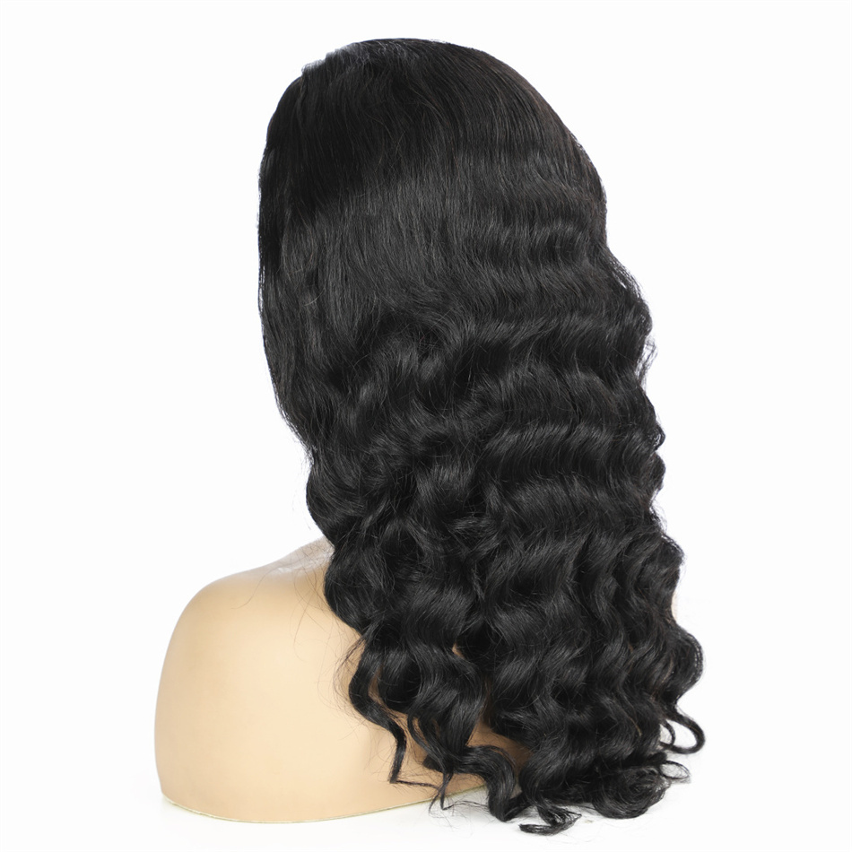 Lace Wigs Brazilian Human Hair Loose Deep Wave 13x4 T Part Lace Wig with Baby Hair 8-24 inch