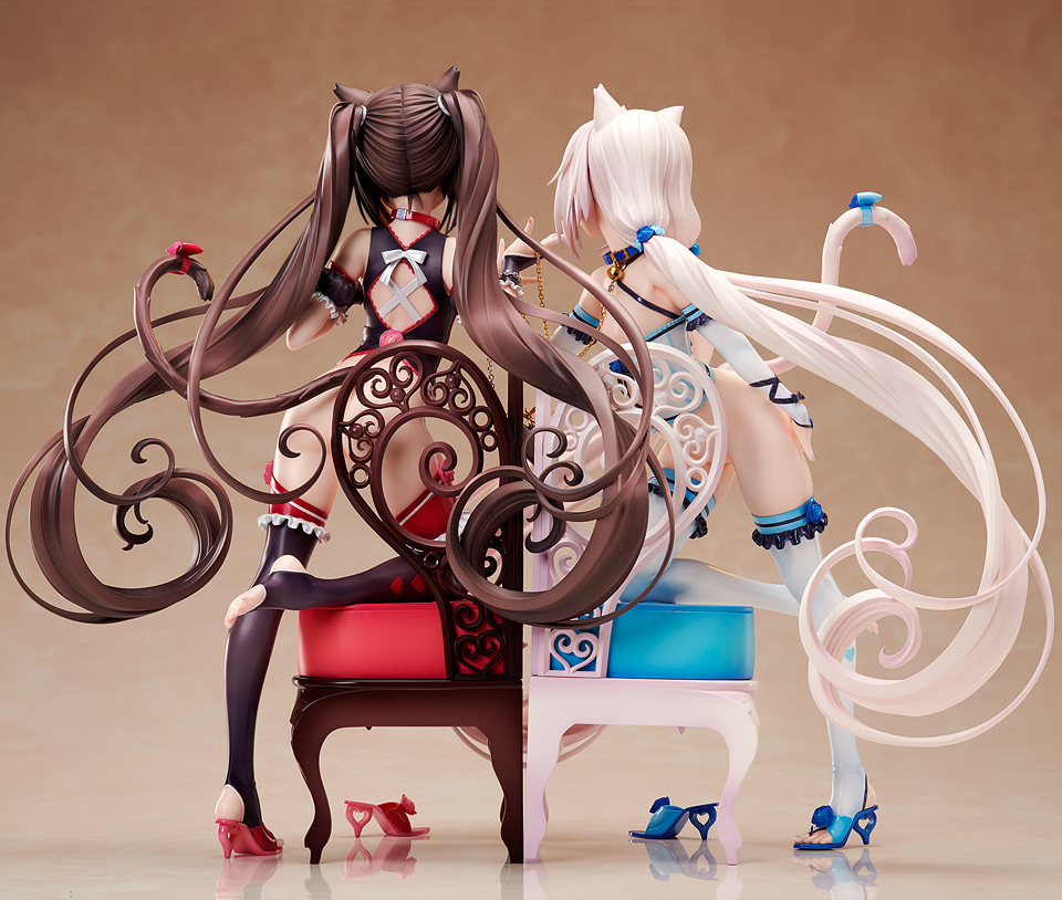 Gun Toys 235 mm Native Nekopara vol.1 Soleil otwarty! Chocola Vanilla PVC Figure Figur