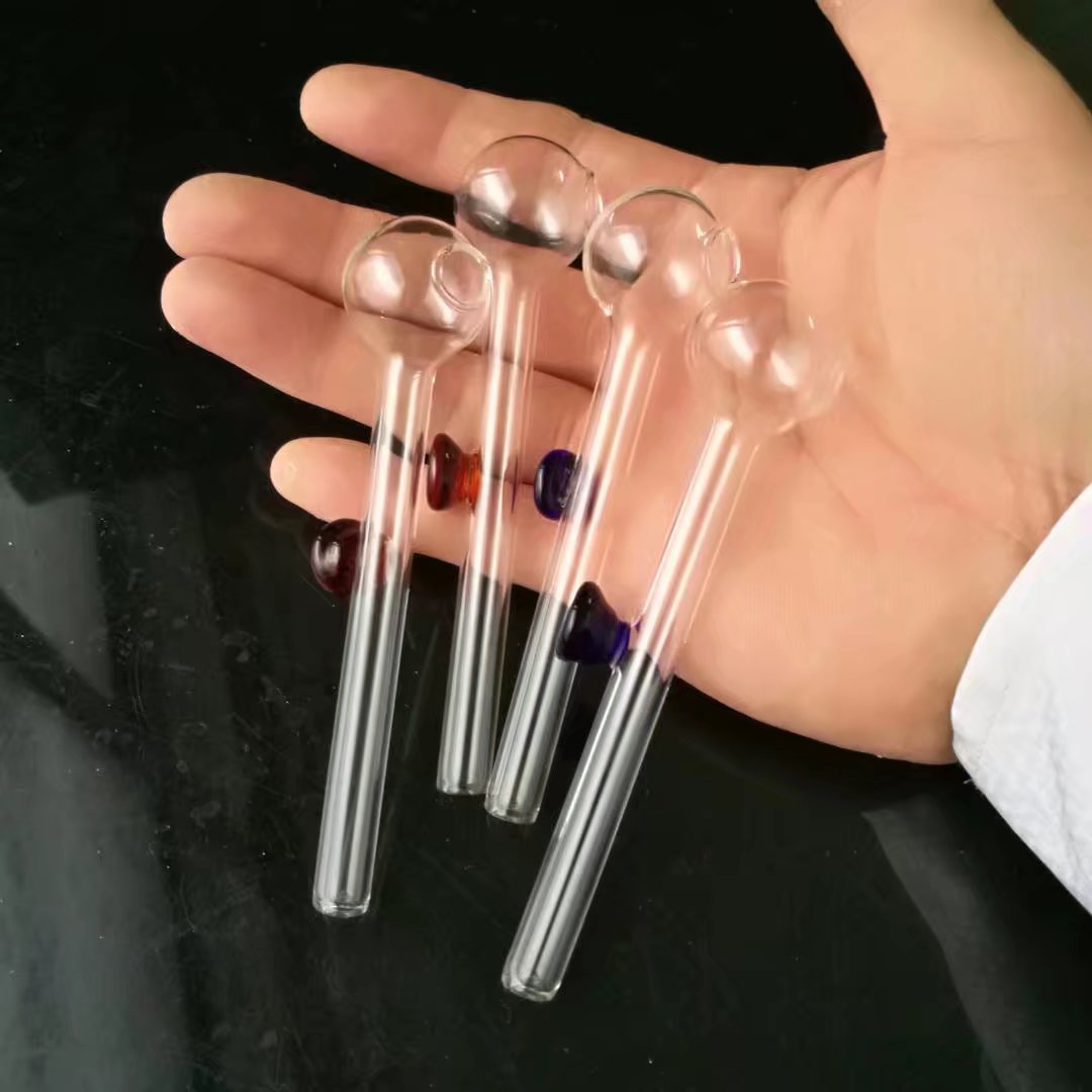 Mini pitillera pequeña, cachimba acrílica, enviar accesorios para ollas, bongs de vidrio, pipa de agua de vidrio, fumar, modelos de color enviados