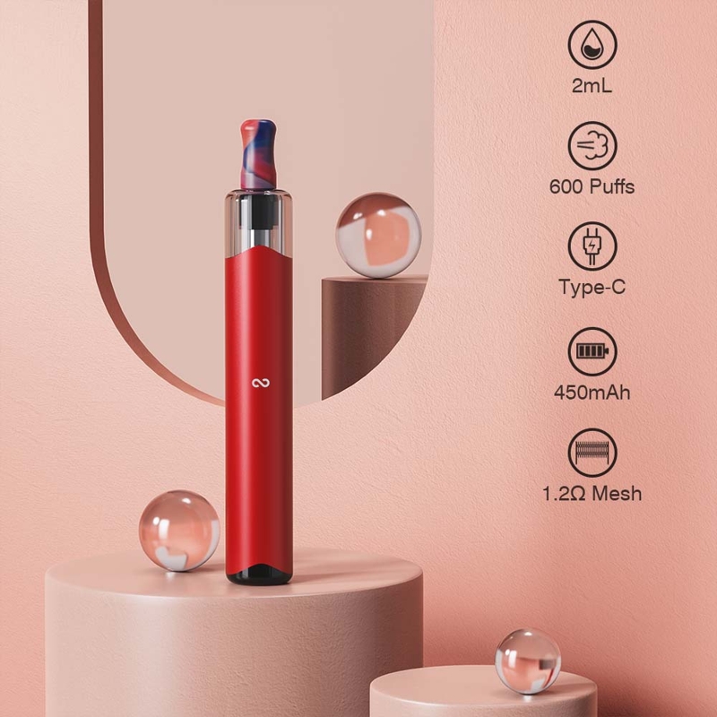 Newest SEASOMK Refillable E-cigarette1.2mesh coil free puff can be refilled and reused 2ml/time capacity Type-C Rechargeable Disposable vape fill as you like 5000