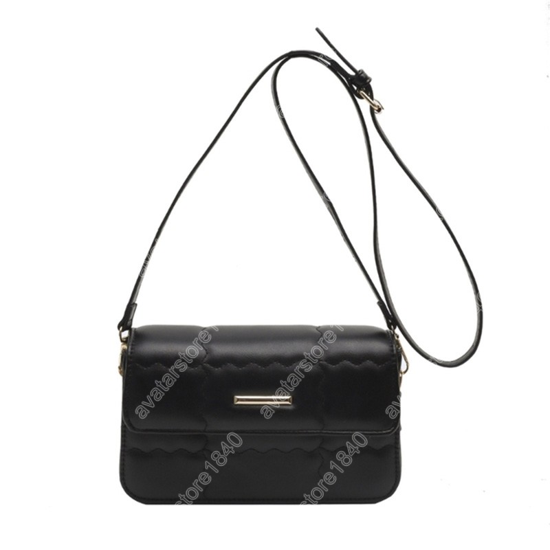 Kvinnor Simple Pu Leather Crossbody Bag Casual Solid Color Flap Shoulder Bag Office Lady Rese Commute Dating Shopping Handväska