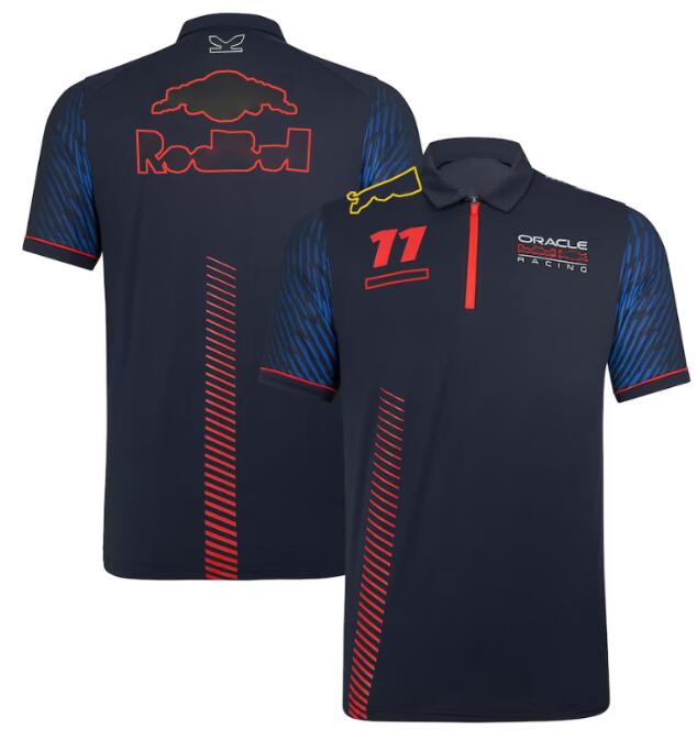 تي شيرت صيف F1 Racing قميص بولو جديد مع العرف