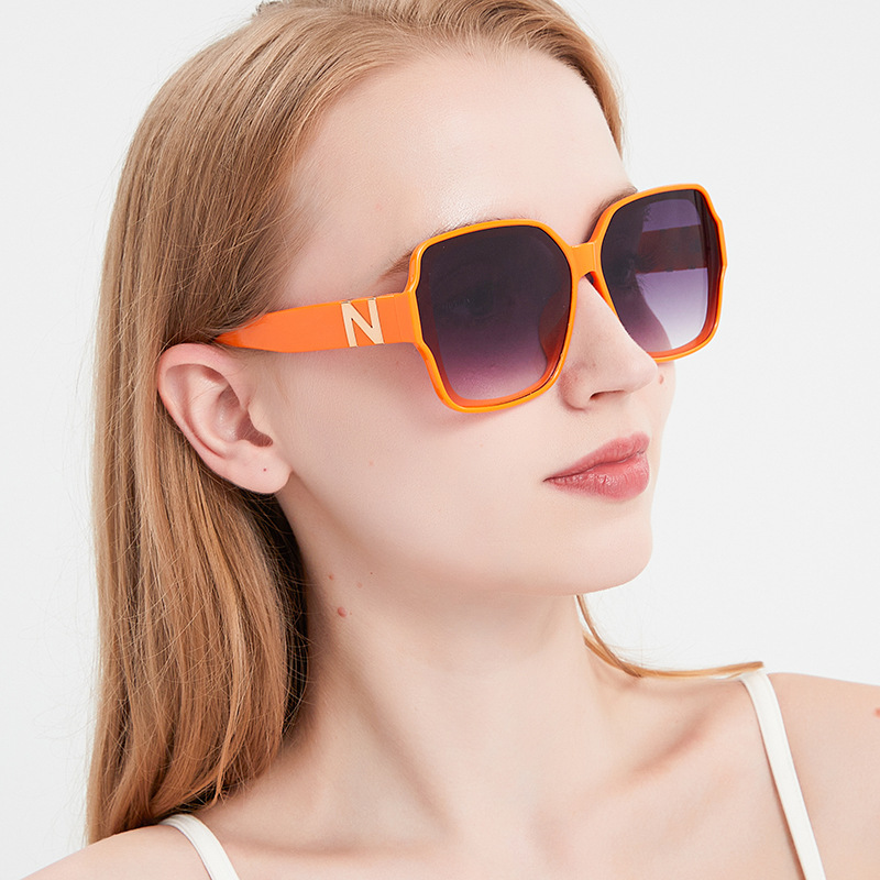 Lunettes de soleil femmes lunettes de soleil pour femmes UV 400 femme rétro lunettes de soleil à la mode dames Vintage lunettes de soleil mode femmes surdimensionné Designer lunettes de soleil 5K6D31