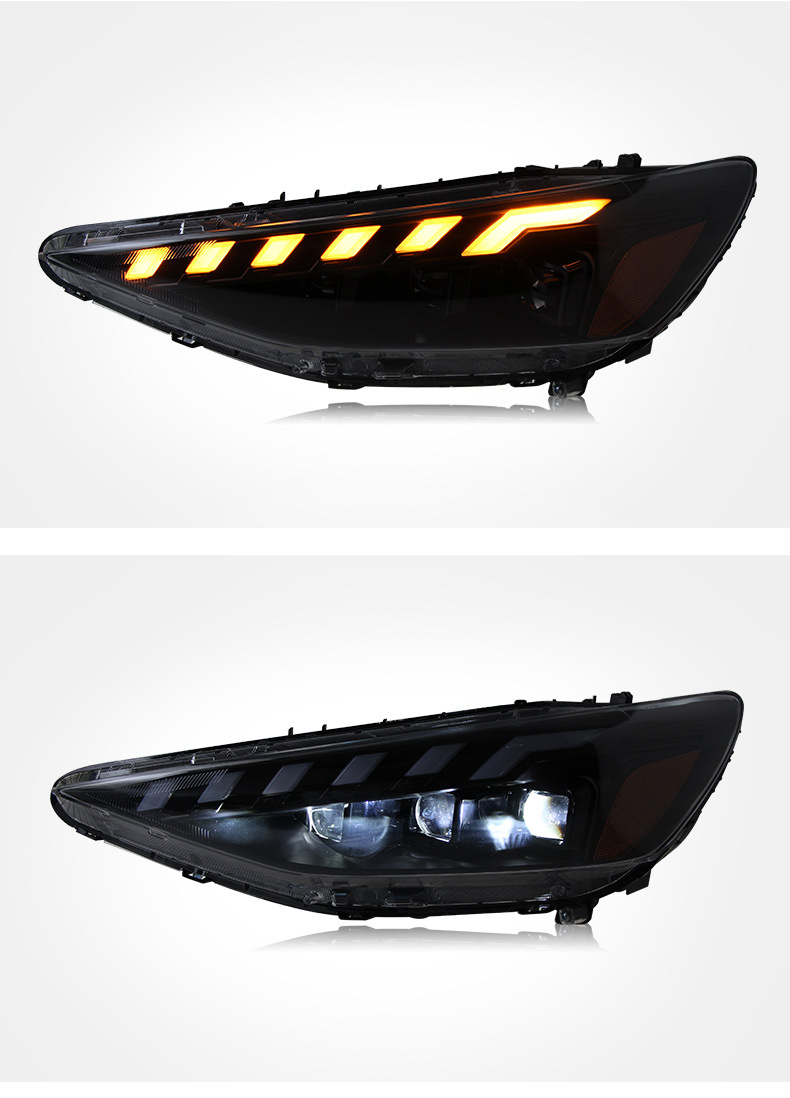 Phares automatiques pour Hyundai LAFESTA 20 18-2022, mise à niveau du Style AUDI, clignotants de jour LED
