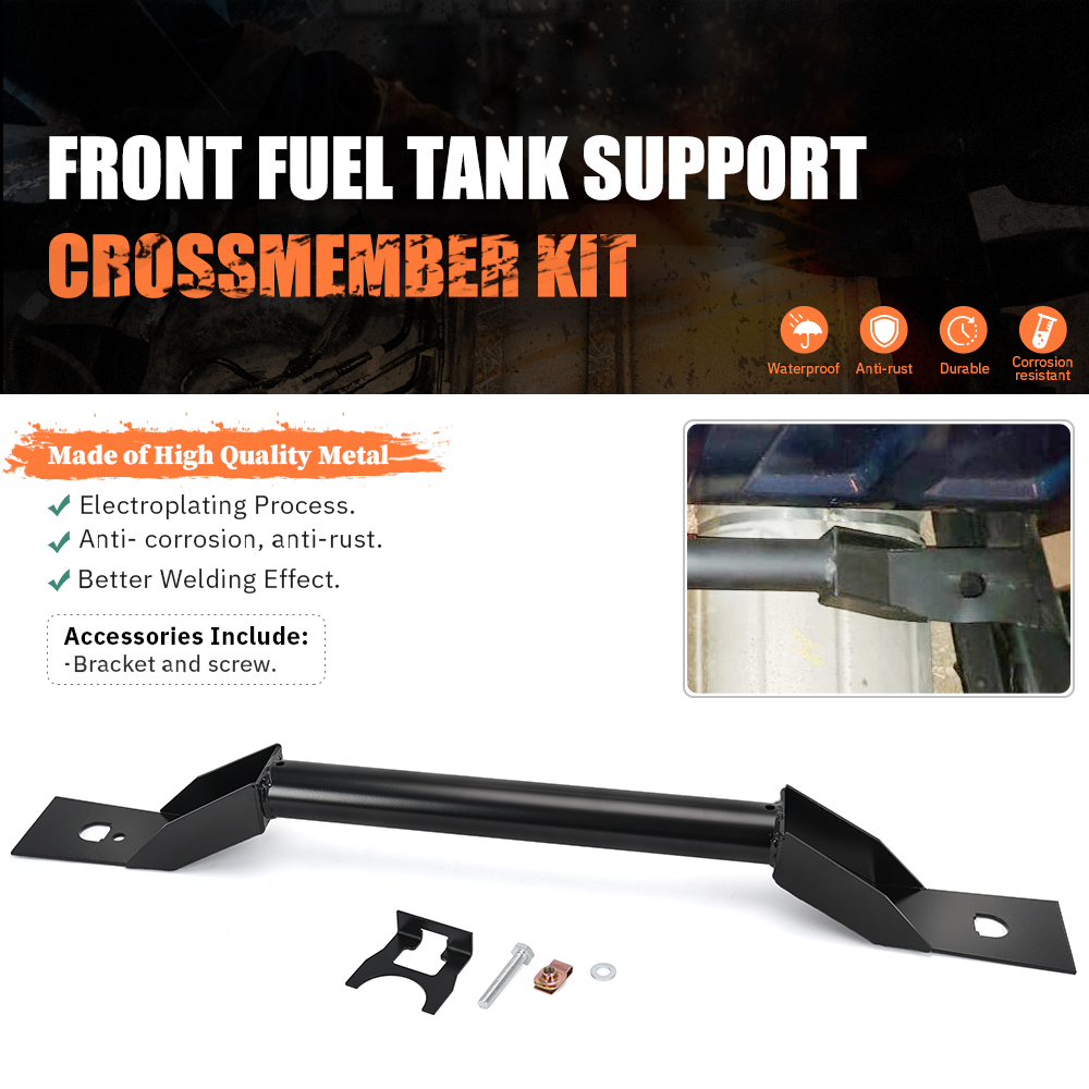 Front Fuel Tank Support CrossMember med konsol Kit för 96-06 Chevy Silverado GMC Sierra 1500 2500 3500 PQY-PHG02