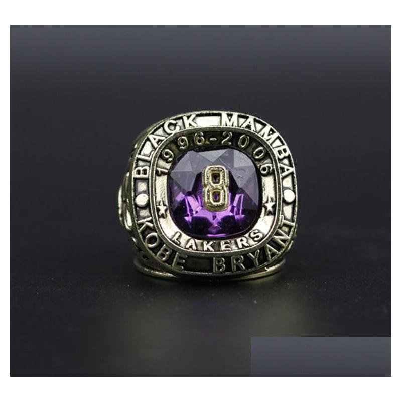 Band Rings Bryant Basketball National Team Champions Championship Ring With Wooden Box Souvenir Men Fan Gift 2023 Wholesale Drop Delivery Dhqaf