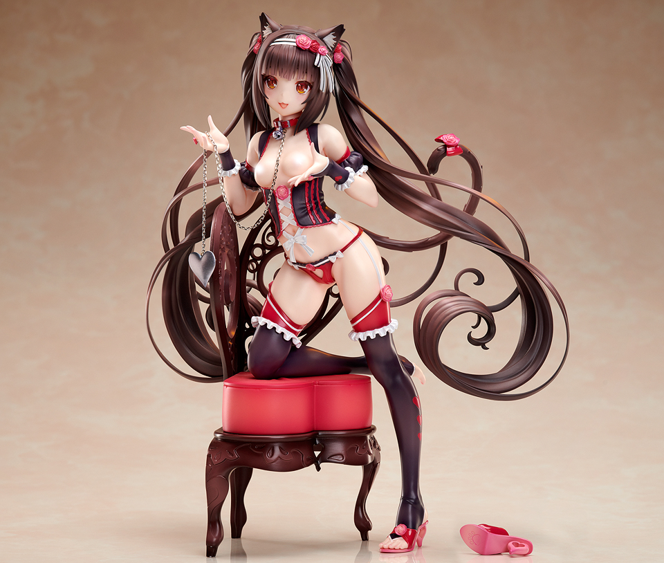 Gun Toys 235 mm Native Nekopara vol.1 Soleil otwarty! Chocola Vanilla PVC Figure Figur