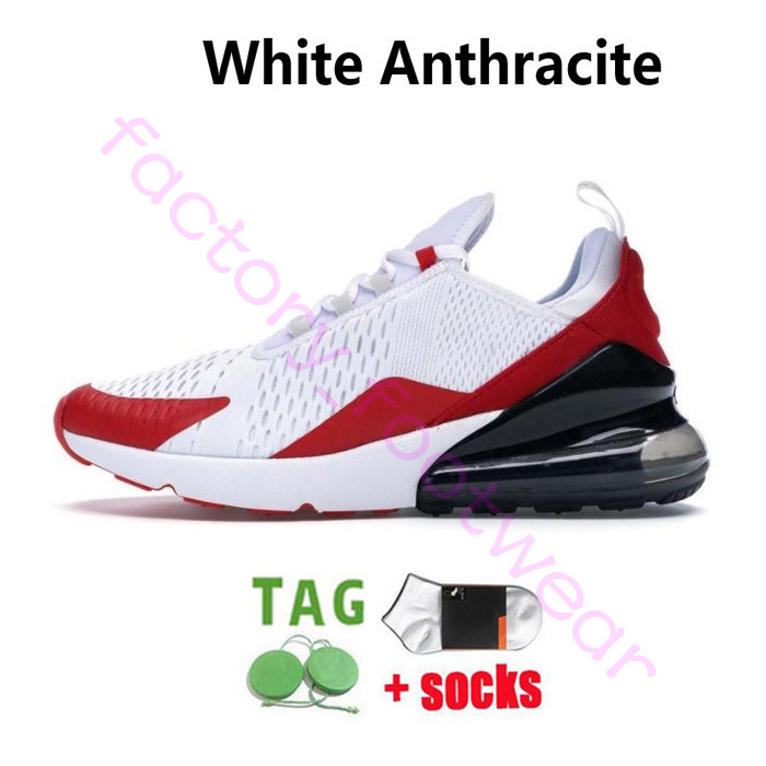 2023 Designer Cushion OG 270 Mens Running Shoes University Red Core White Anthracite Cactus Hot Punch Barely Rose UNC 27C Sneakers Men Sports Women Trainers Size 36-45