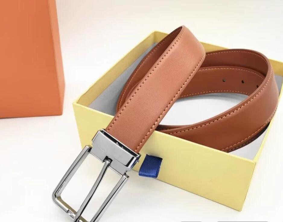 Designer Belt Fashion luxury leather men's and women's belts 3.5cm wide