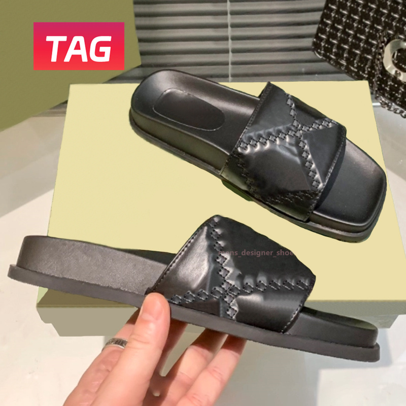 Novo designer sqaure-toe slides feminino sandálias homens chinelos de jea