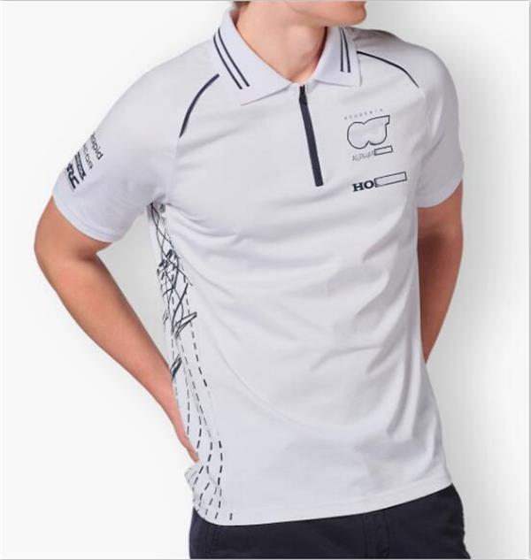 تي شيرت صيف F1 Racing قميص بولو جديد مع العرف