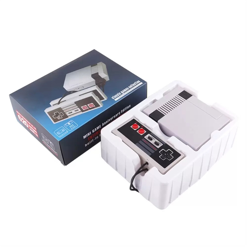 Mini -TV -Video Handheld Game Console 620 500 Games Player 8 -Bit -Unterhaltungssystem mit Retail Box DHL FedEx