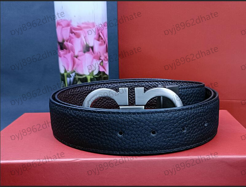 Men ontwerpers riemen klassieke modebedrijf casual riem hele heren tailleband dames metaalgespeld leerbreedte 3 3 cm met box211c