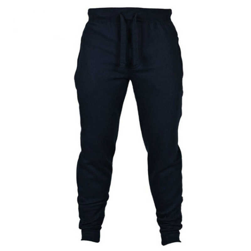 Pantalons pour hommes Soild Gym Training Pantalons de jogging Joggers Hommes Pantalons de survêtement avec cordon de serrage Pantalons de sport Mode Hip Pop Trackpants Casual Bottoms 5xl W0411