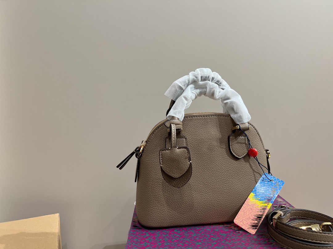 Sac à main rond en cuir avec fermeture éclair pour femmes, fourre-tout à la mode, sac à bandoulière de grande capacité avec Logo en métal, nouveau styliste