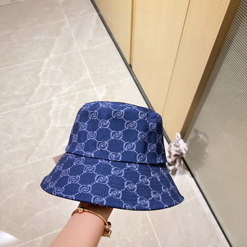 Luxurys Designers Buck Hats klasik geniş ağzına kadar şapka renk ekleme tam baskı mektup güneş şapkaları trend seyahat buckethats yüz şapka üst seviye