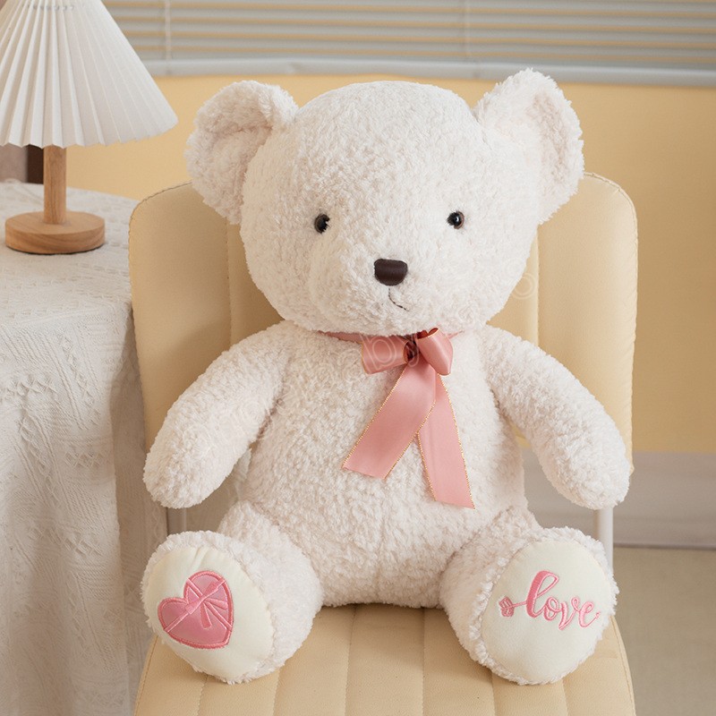 23-50 cm mignon ours en peluche jouets en peluche animaux doux habiller ours brun poupée pour filles enfants beaux cadeaux d'anniversaire Surprise