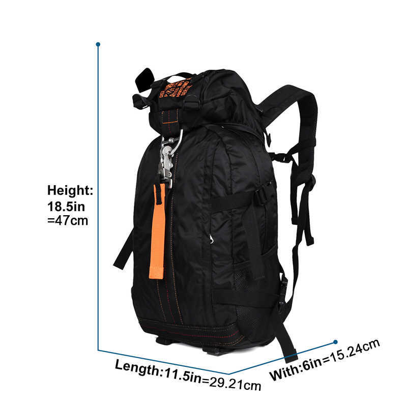 Reise-Wanderrucksack Trekking-Camping-Rucksäcke Wasserdichter Wander-Tagesrucksack Leichter Outdoor-Sport-Reiserucksack für Männer 230412