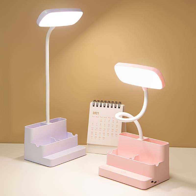 Lampy biurkowe USB do ładowania LED Lampa stołowa Stepleless Dimmable Touch Sypialnia nocna czytanie światło uczenie się biuro Ochrona Oczerń Lampa P230412
