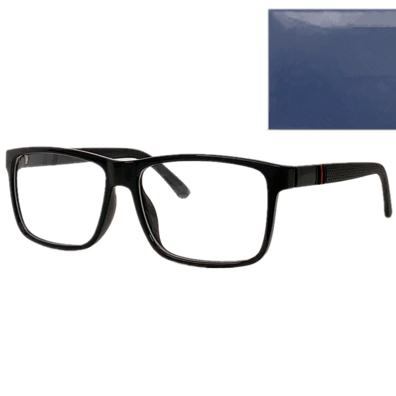 Occhiali rettangolari da uomo ultraleggeri di qualità Newarrival Frame8407 Tavola super leggera con bordo completo Gamba in fibra di carbonio 56-15-140 scatola di design con prescrizione