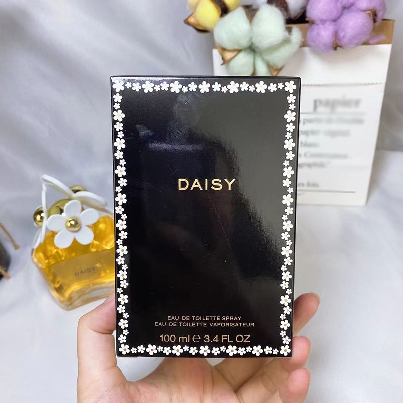 Perfumes de Colônia para Mulheres Daisy 100ml Spray EDT Fragrância feminina natural 3,4 FL.OZ DIA DO VELENTINO DA VALENTINA DURO DURO DURO DURO PLEANTIO